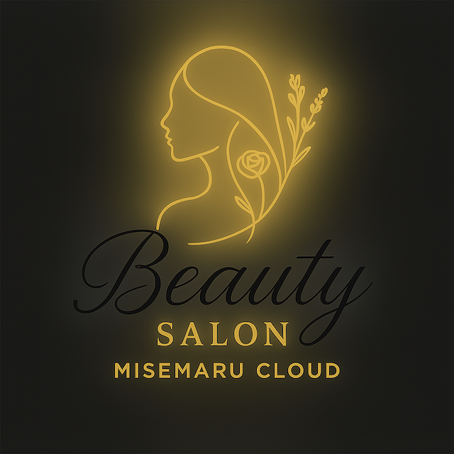 Casual salon interior with cheerful styling stations